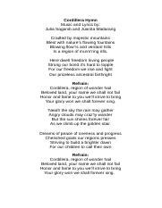 kalinga hymn lyrics|Cordillera Hymn .
